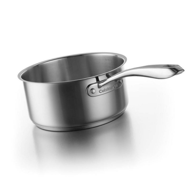 slide 3 of 5, Cuisinart Classic 4pc Stainless Steel Saucepan Set (1.5qt & 3qt) - 83-4, 4 ct, 1.5 qt, 3 qt