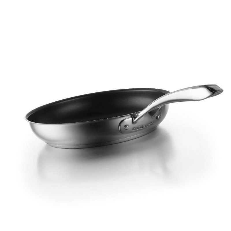 slide 3 of 3, Cuisinart Classic 12" Stainless Steel Non-Stick Skillet - 8322-30NS, 1 ct
