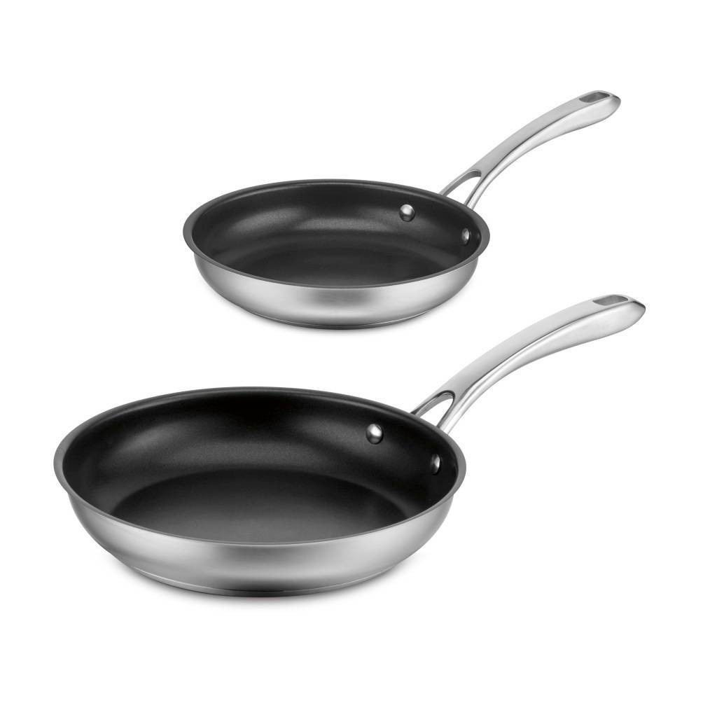 Cuisinart Classic Stainless Steel Non-Stick 8 Skillet