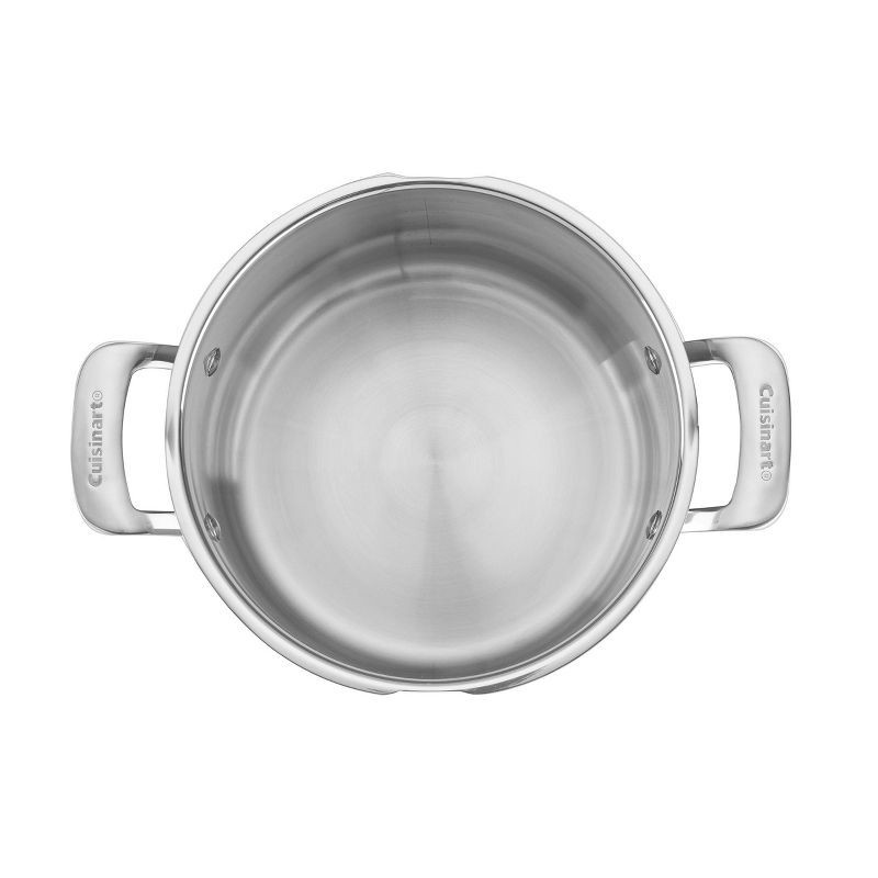 slide 6 of 6, Cuisinart Classic 5.75qt Stainless Steel Pasta Pot with Straining Cover - 83665S-22: Induction Safe, Dishwasher-Safe, 5.75 qt