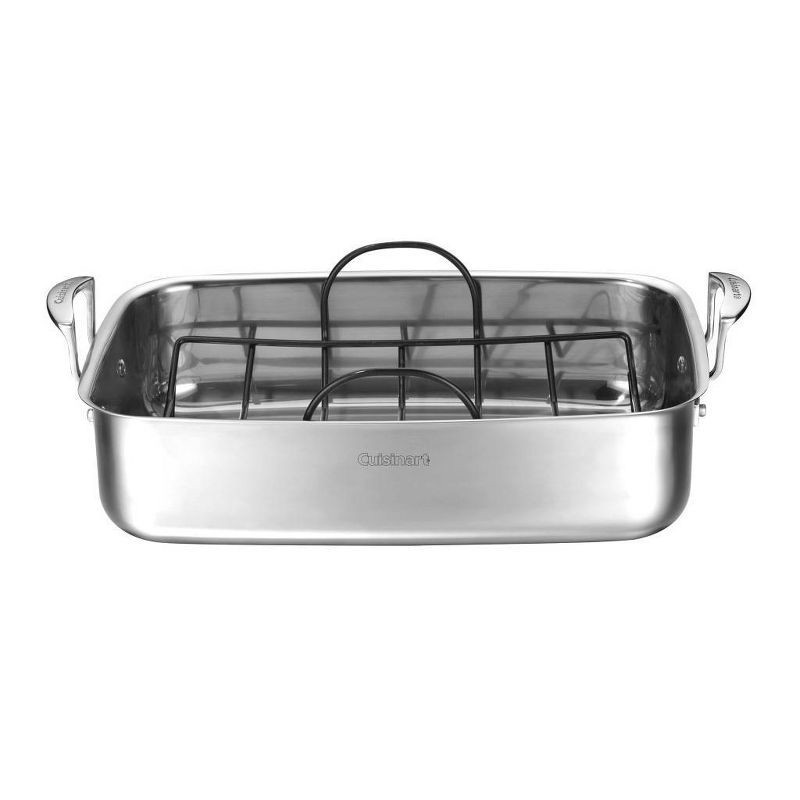 Cuisinart Classic 15 Stainless Steel Roaster with Non-Stick Rack -  83117-15NSR