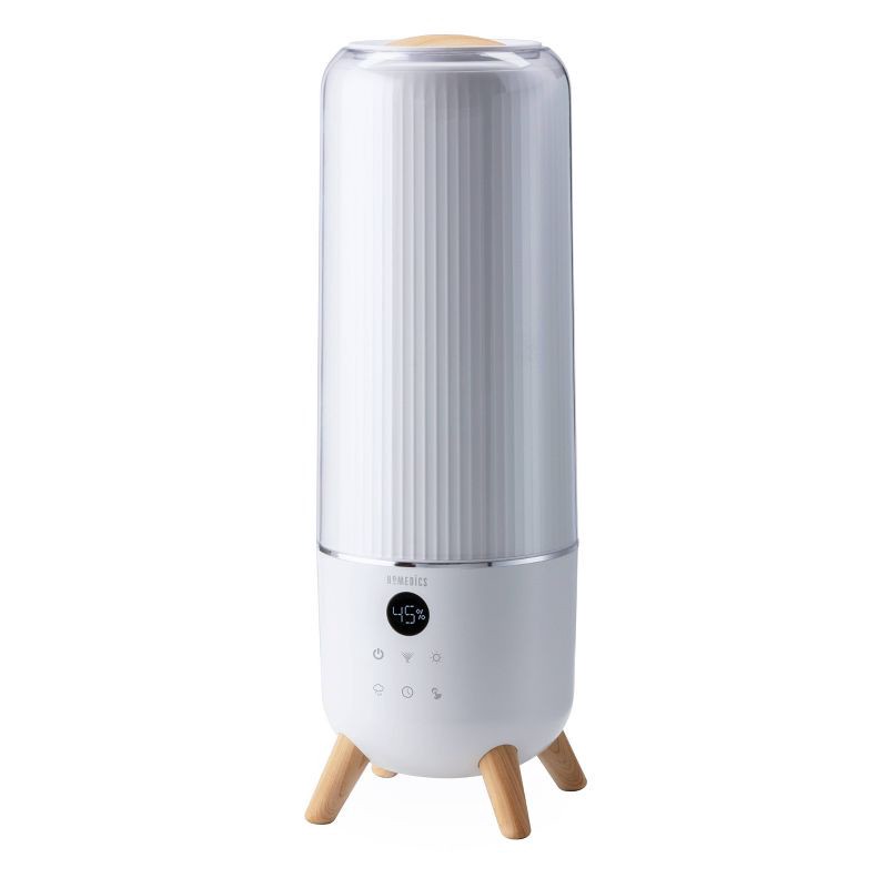 slide 1 of 10, HoMedics Cool Mist Ultrasonic Top-Fill Humidifier with Aromatherapy, 1 ct