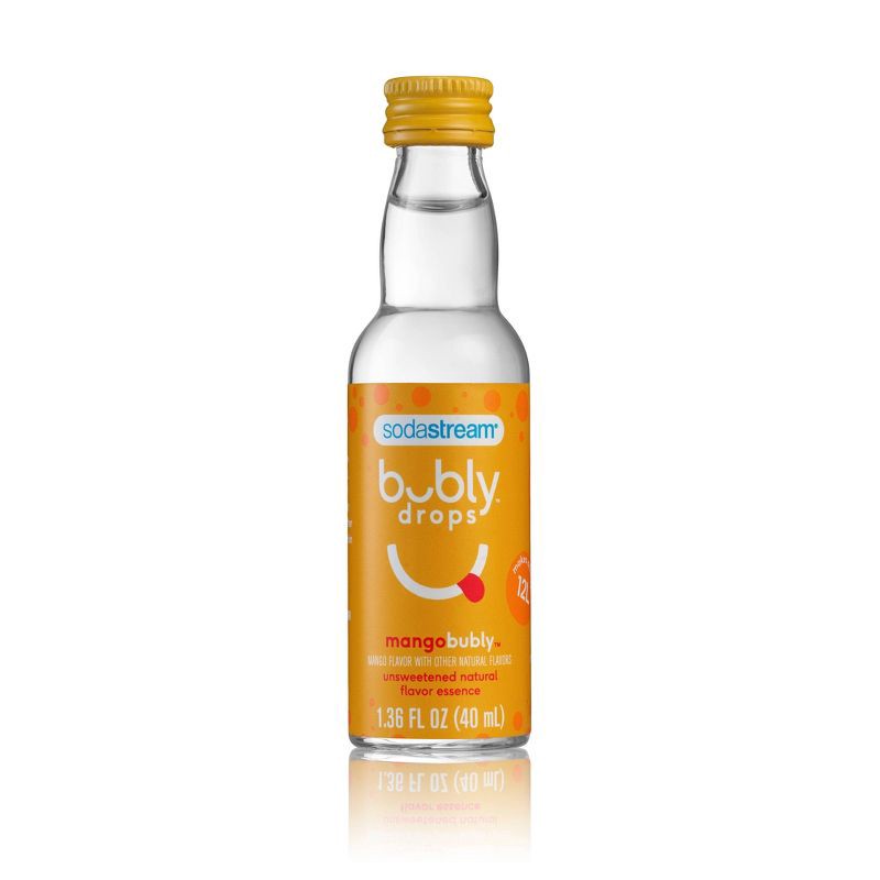 slide 2 of 4, SodaStream bubly Mango Drops - 1.36 fl oz, 1.36 fl oz