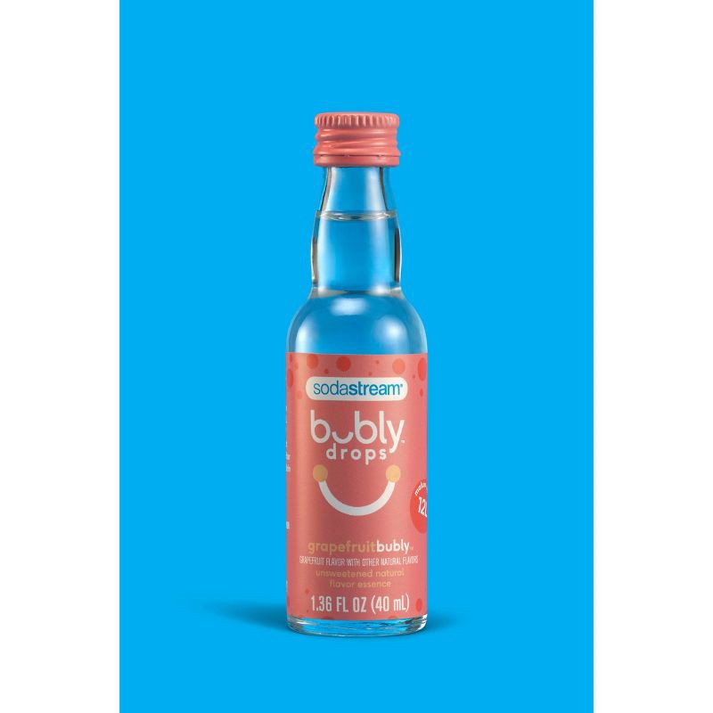 slide 4 of 5, SodaStream bubly Grapefruit Drops - 1.36 fl oz, 1.36 fl oz