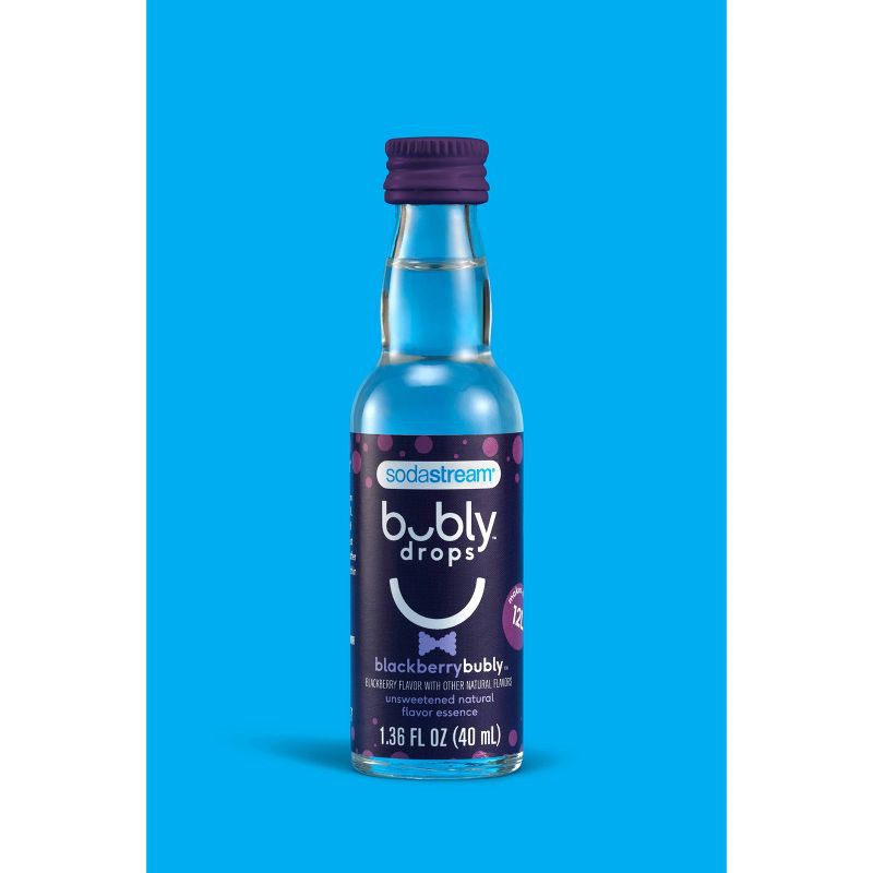 slide 4 of 5, SodaStream bubly Blackberry Drops - 1.36 fl oz, 1.36 fl oz