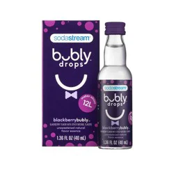 SodaStream bubly Blackberry Drops - 1.36 fl oz