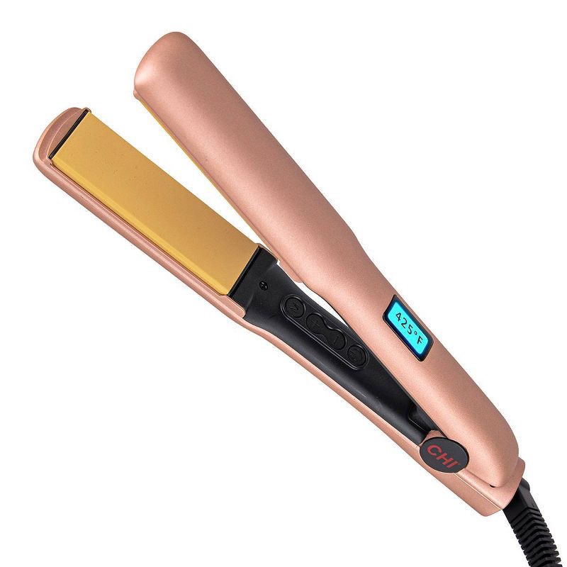 slide 1 of 8, CHI Digital Flat Iron - Rose Gold - 1.25", 1 ct