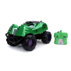Hollywood Rides Marvel Hulk Smasher Radio Control Vehicle 1:14 Scale - Green