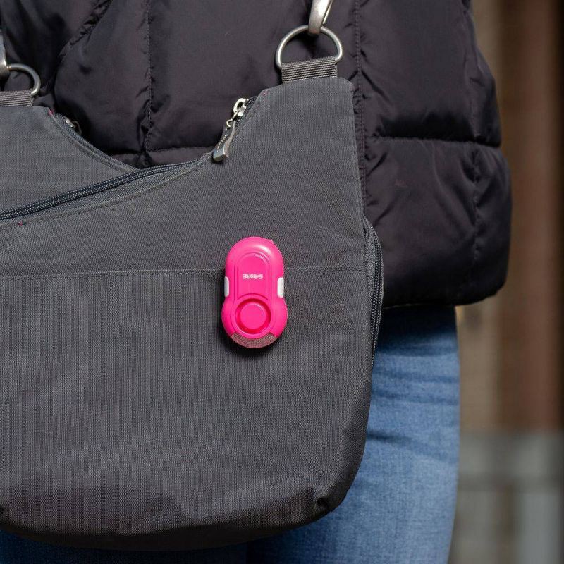 slide 4 of 13, Sabre Personal Alarm with LED Light - Pink, 1 ct