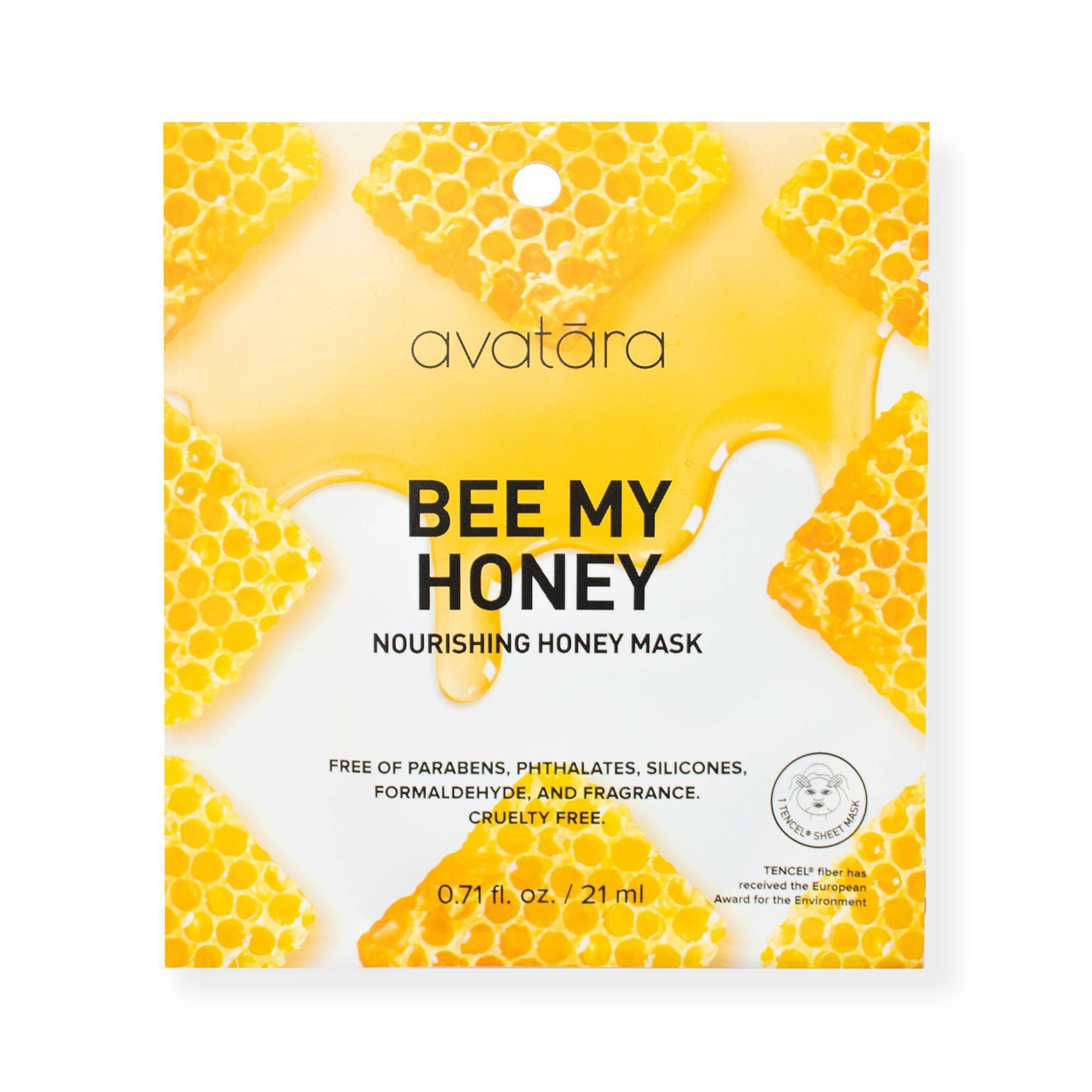 slide 1 of 5, Avatara Bee My Honey Nourishing Honey Mask - 0.71oz, 0.71 oz