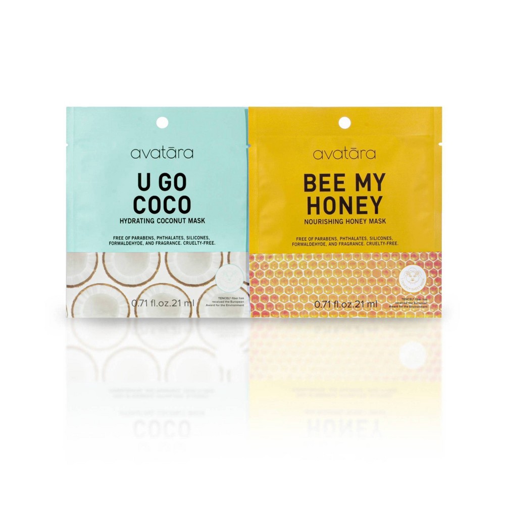 slide 2 of 5, Avatara U Go Coco Coconut Hydrating Mask - 0.71oz, 0.71 oz