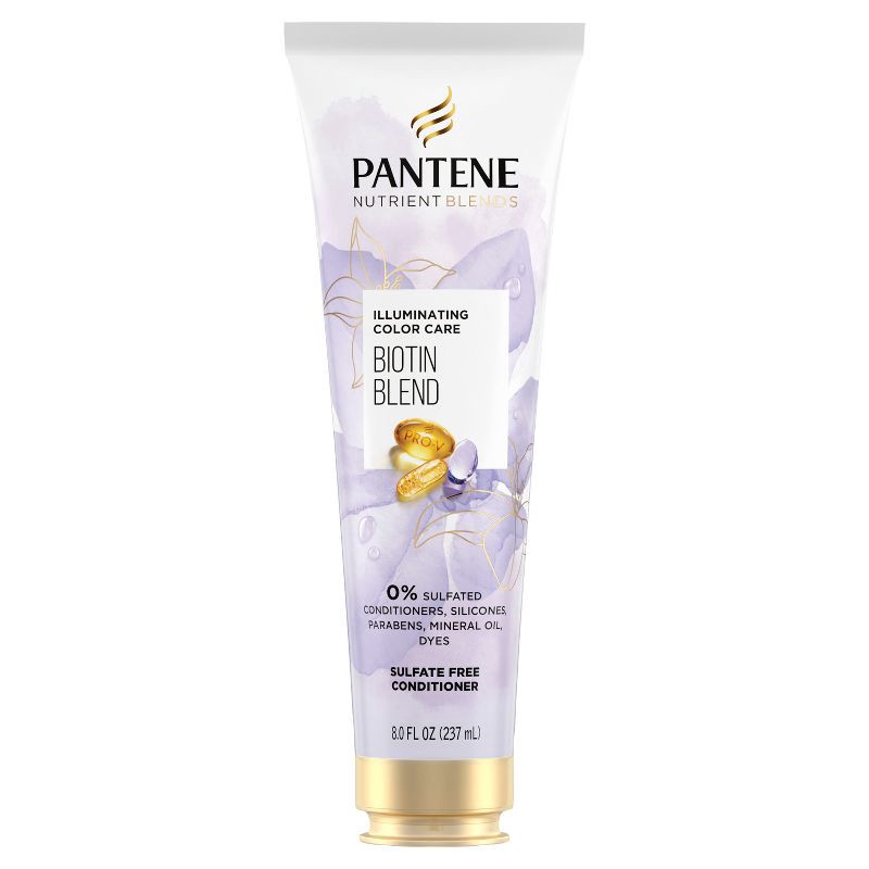 slide 1 of 11, Pantene Nutrient Blends Sulfate Free Illuminating Color Care Conditioner for Color Protection - 8.0 fl oz, 8 fl oz