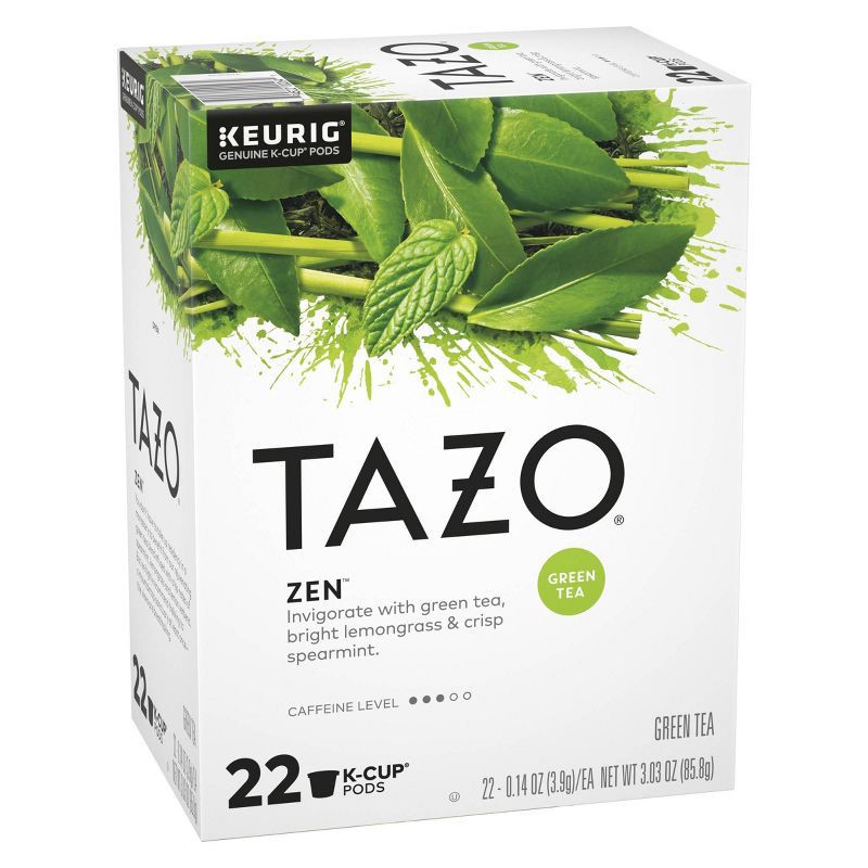 slide 3 of 4, TAZO Zen Green Tea Caffeinated Keurig K-Cup Pods - 22ct, 22 ct