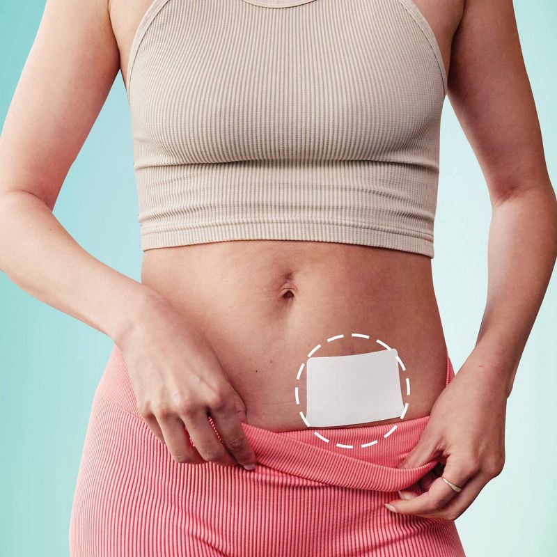 slide 3 of 3, The Good Patch Cycle Plant-Based Vegan Wellness Patch - 4ct, 4 ct