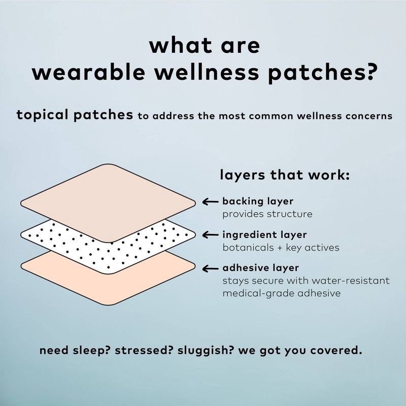 slide 3 of 9, The Good Patch Dream Plant-Based Vegan Wellness Patch - 4ct, 4 ct