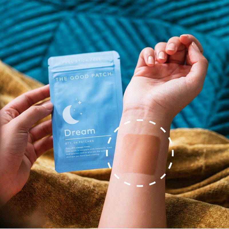 slide 7 of 9, The Good Patch Dream Plant-Based Vegan Wellness Patch - 4ct, 4 ct