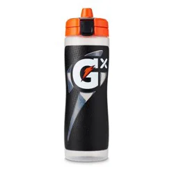 Gatorade GX 30oz Plastic Water Bottle - Black: BPA-Free Portable Drinkware