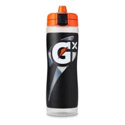 Gatorade GX 30oz Plastic Water Bottle - Black: BPA-Free Portable Drinkware