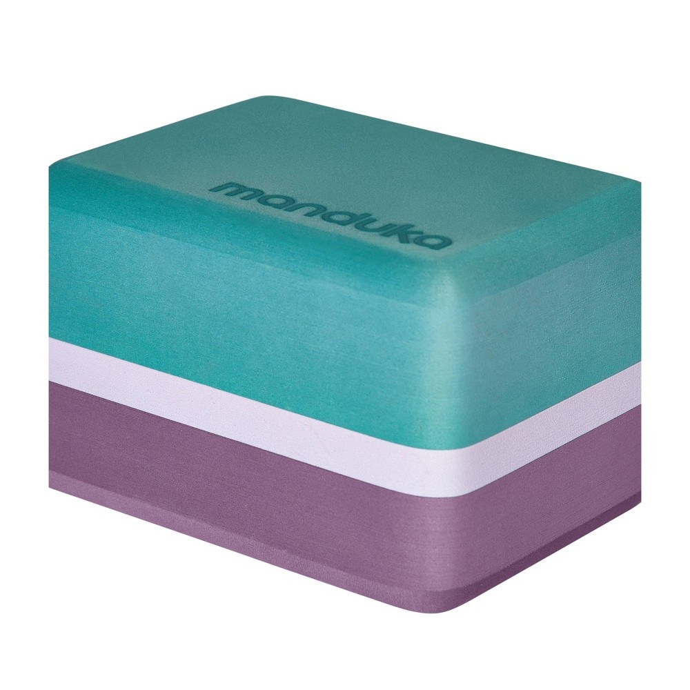 slide 2 of 3, Manduka Welcome Mini Travel Block - Lavender, 1 ct