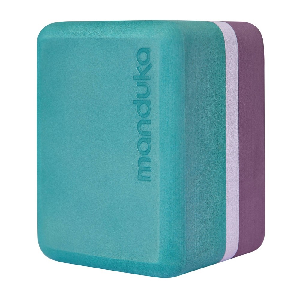 slide 3 of 3, Manduka Welcome Mini Travel Block - Lavender, 1 ct