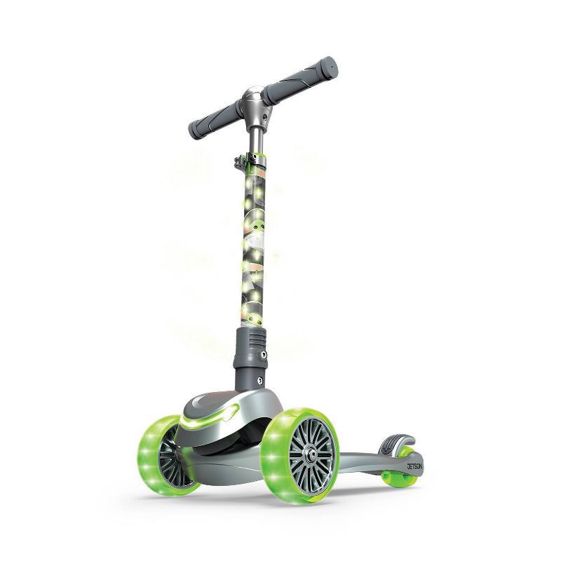 slide 1 of 1, Jetson Disney Grogu 3 Wheel Kids' Kick Scooter - Gray, 1 ct