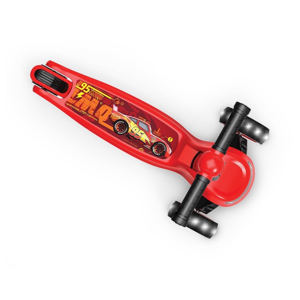 Kids Disney/Pixar Cars Three-Wheel Scooter, Red