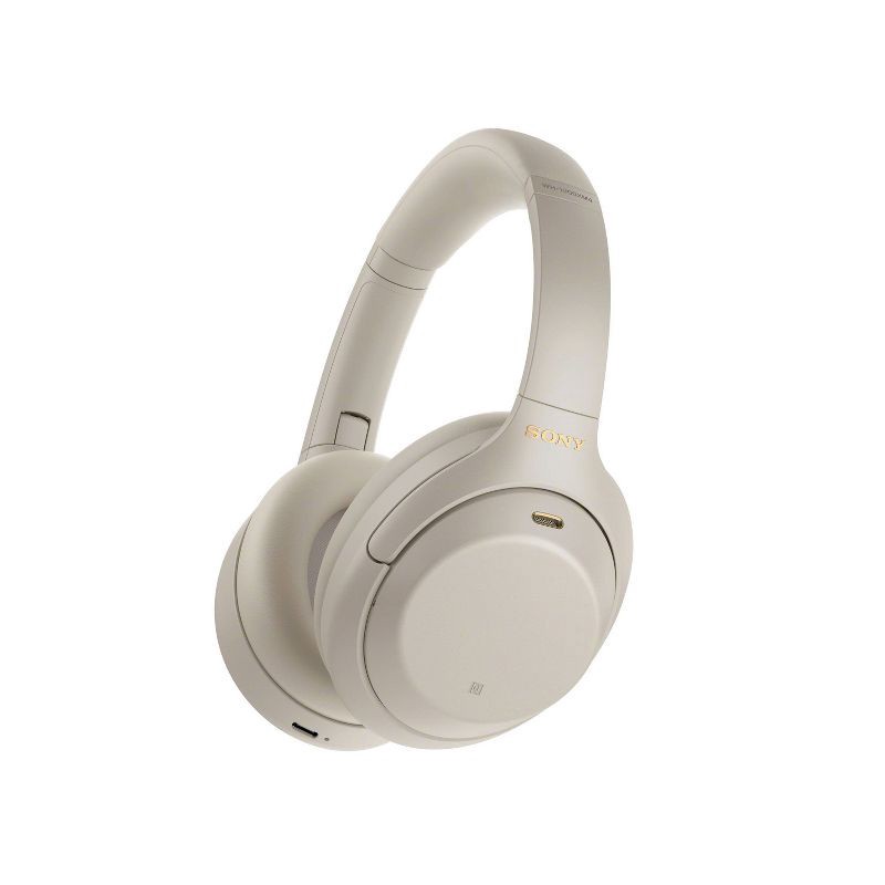 slide 1 of 5, Sony WH-1000XM4 Noise Canceling Overhead Bluetooth Wireless Headphones - Silver, 1 ct