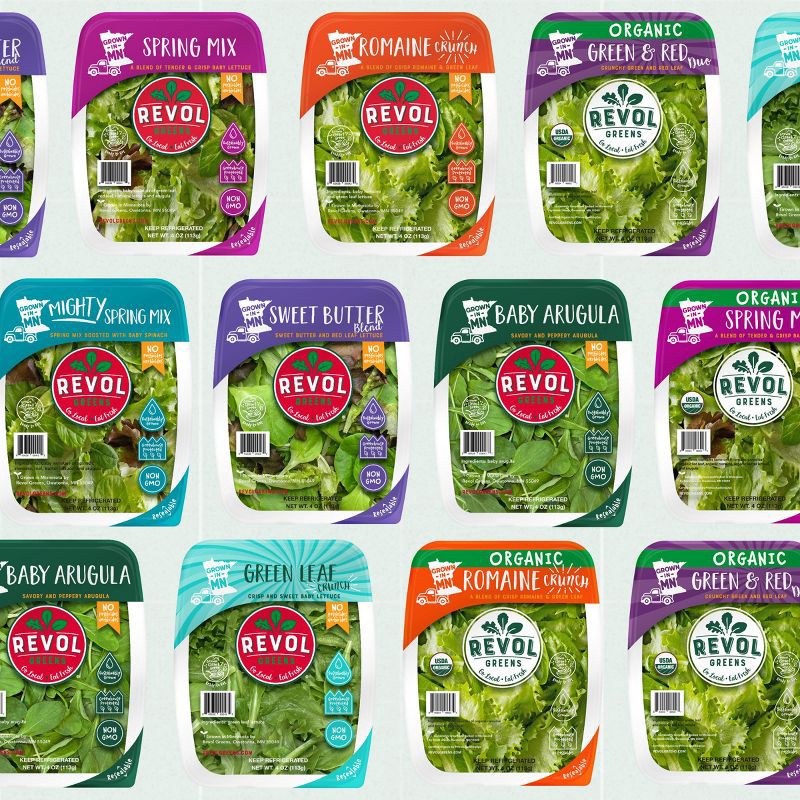 slide 3 of 3, Fresh Revol Greens Spring Lettuce Mix - 4.5oz, 4.5 oz