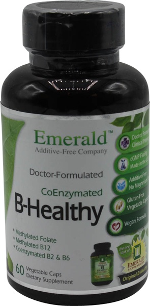 slide 1 of 1, Emerald Coenzymated B-healthy Dietary Supplement, 60 ct