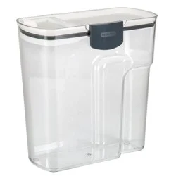 Prepworks 4.5qt Large Cereal Prokeeper: Clear Airtight Cereal Storage Container with Measurement Markings & Easy-Pour Spout