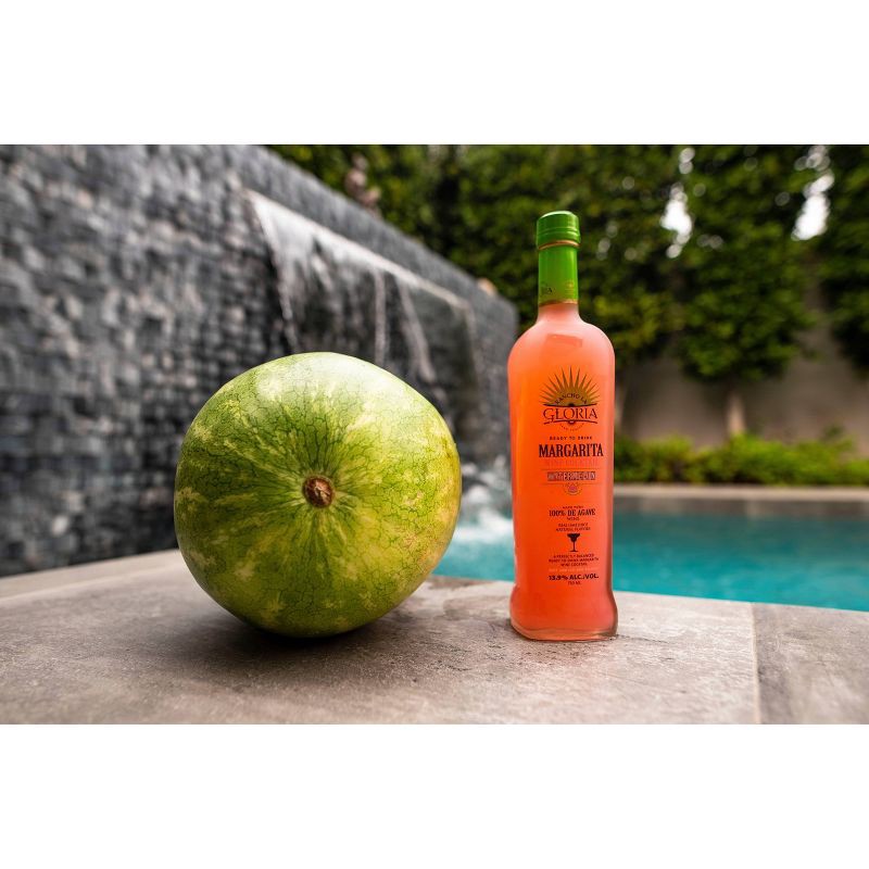 slide 3 of 3, Rancho La Gloria Watermelon Margarita Wine Cocktail - 750ml Bottle, 750 ml