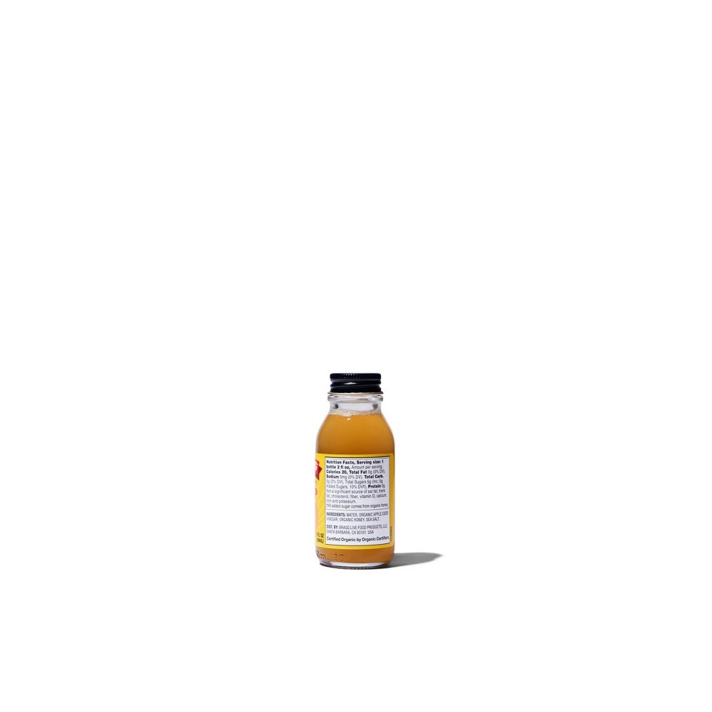 slide 2 of 3, Bragg Organic Honey Apple Cider Vinegar Probiotic Shot, 2 fl oz