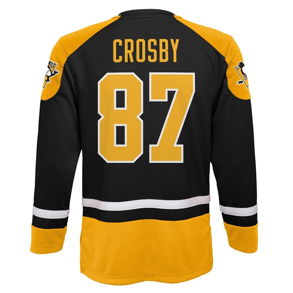 slide 3 of 3, NHL Pittsburgh Penguins Sidney Crosby Boys&#39; Jersey - XL, 1 ct