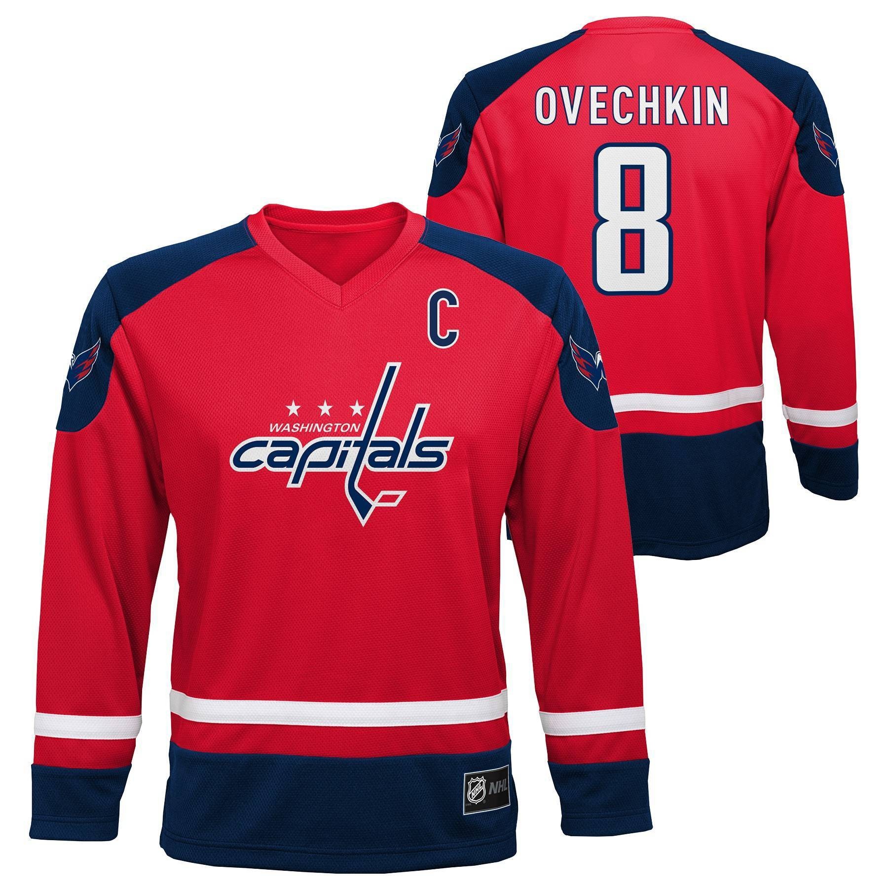 slide 1 of 3, NHL Washington Capitals Boys' Alexander Ovechkin Jersey - XL, 1 ct