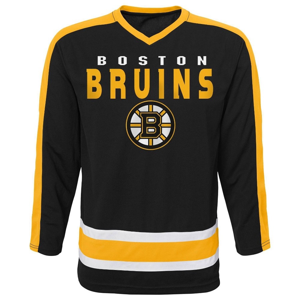 slide 2 of 3, NHL Boston Bruins Boys' Jersey - XL, 1 ct