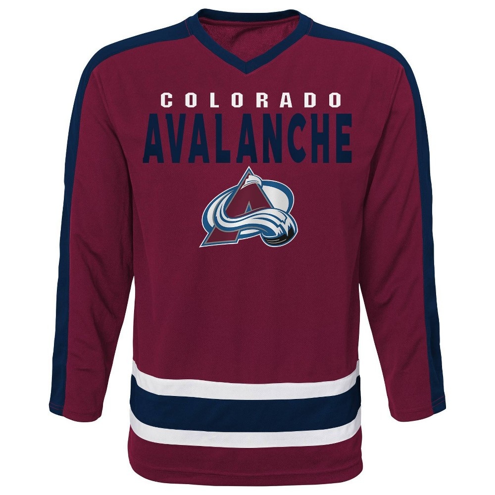 slide 2 of 3, NHL Colorado Avalanche Boys' Jersey - XL, 1 ct