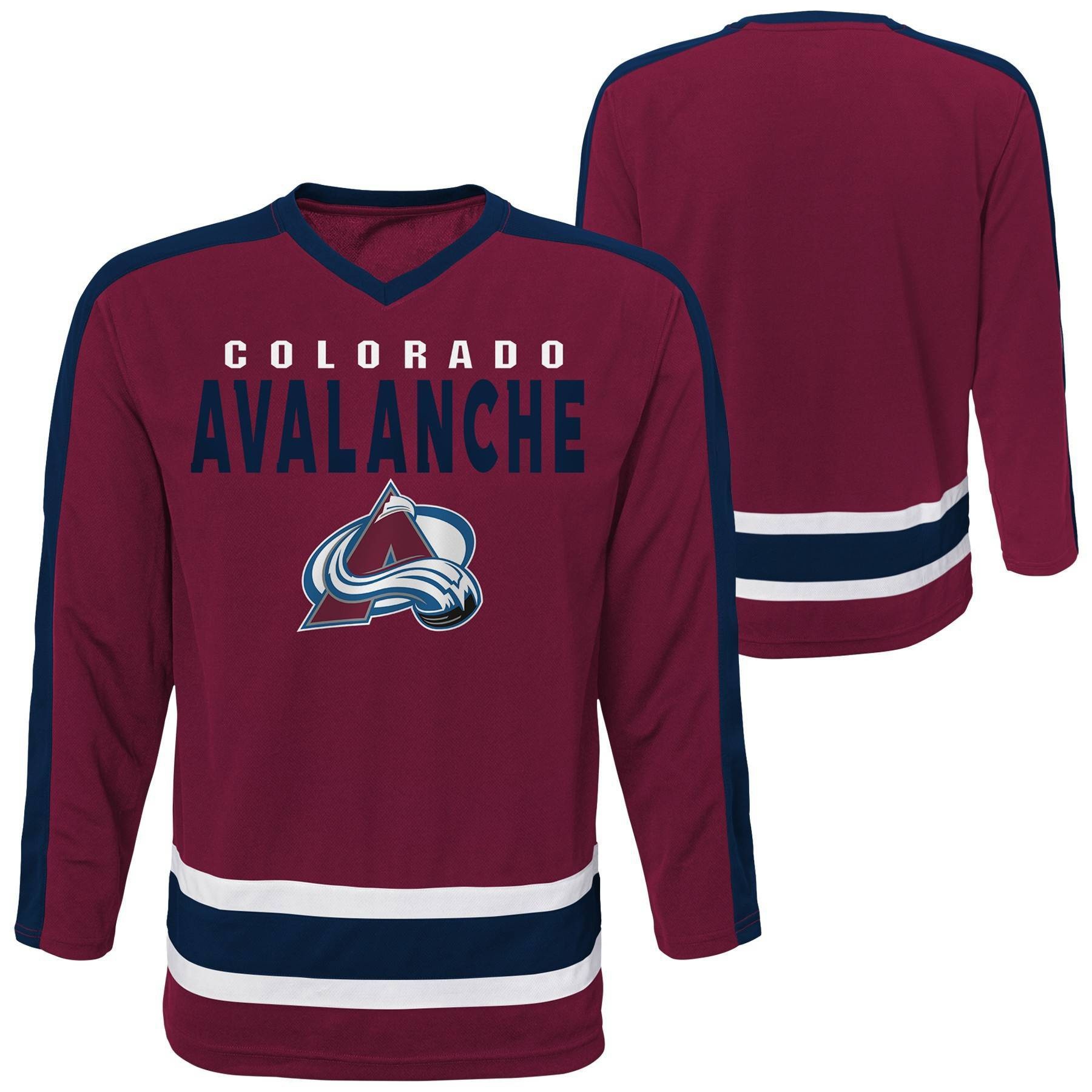 slide 1 of 3, NHL Colorado Avalanche Boys' Jersey - XL, 1 ct