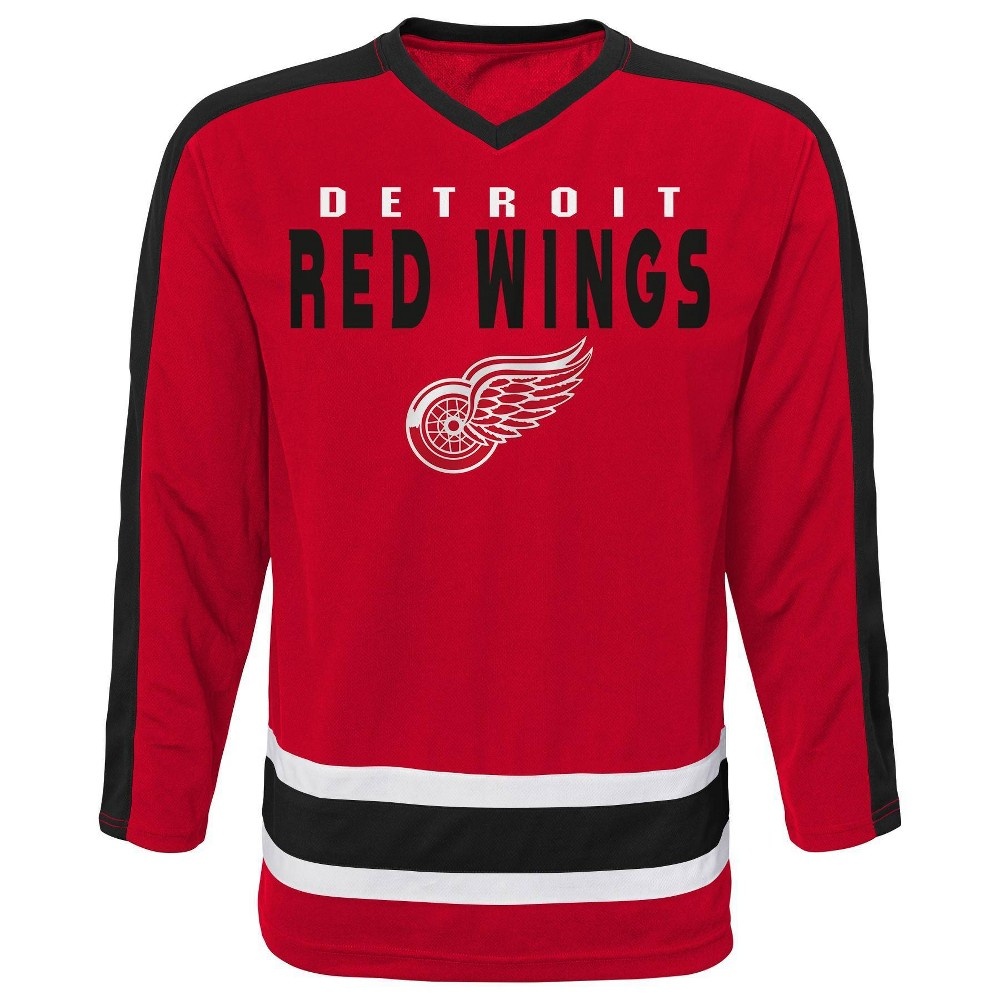 slide 2 of 3, NHL Detroit Red Wings Boys' Jersey - XL, 1 ct