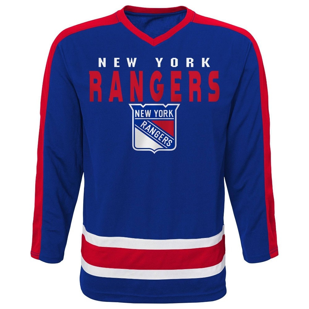 slide 2 of 3, NHL New York Rangers Boys' Jersey - XL, 1 ct