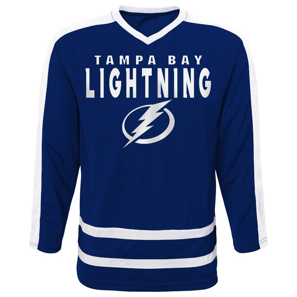 slide 2 of 3, NHL Tampa Bay Lightning Boys' Jersey - XL, 1 ct