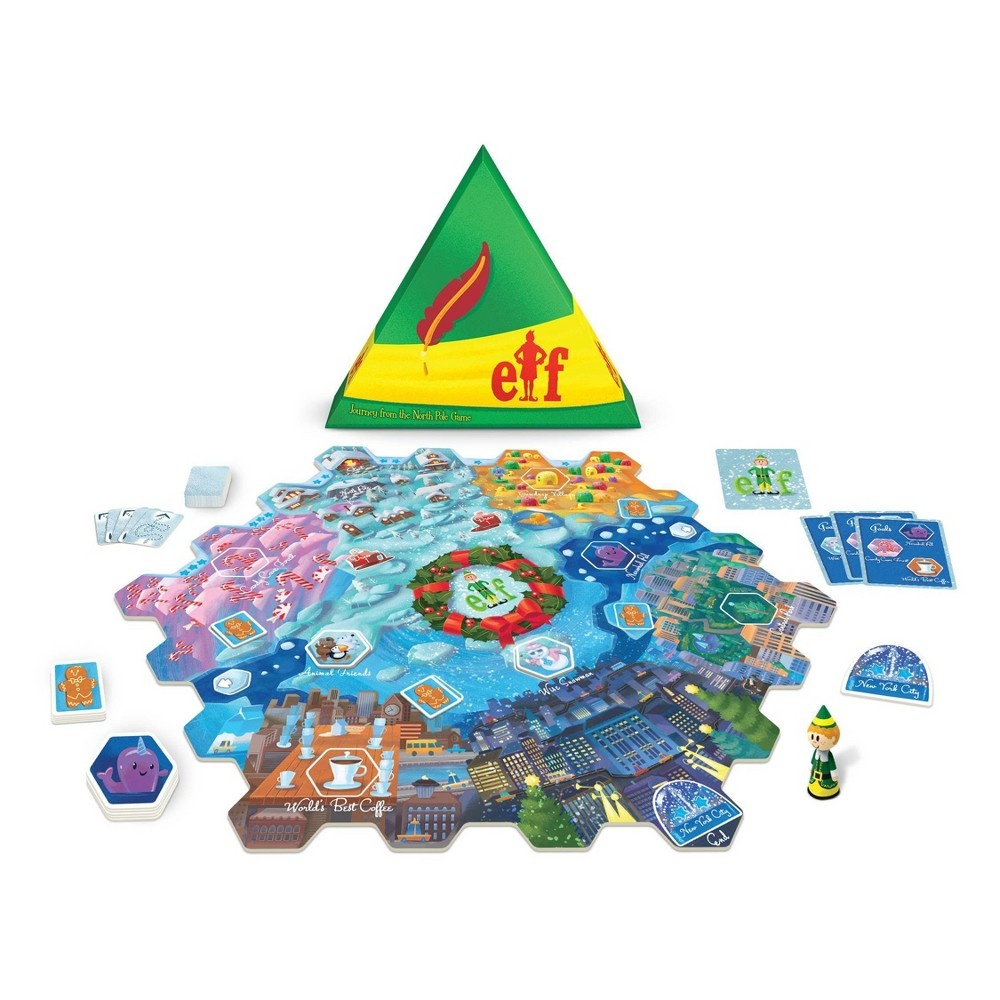 slide 2 of 4, Funko Elf: Journey from the North Pole Board Game, 1 ct