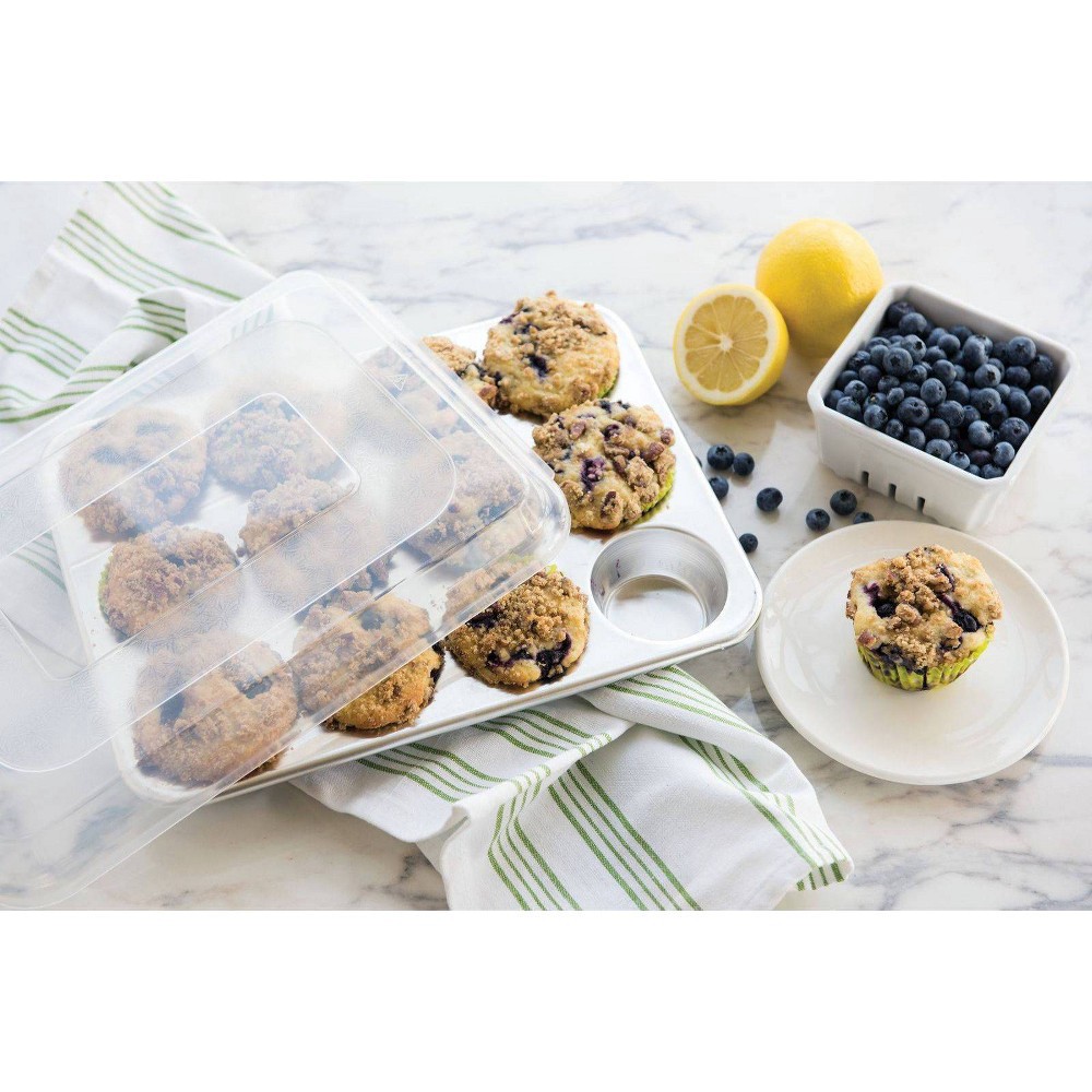 Nordic Ware Naturals Muffin Pan with Lid 1 ct Shipt