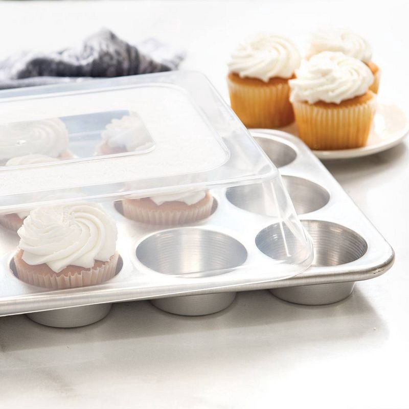 slide 4 of 5, Nordic Ware Naturals Muffin Pan with Lid, 1 ct