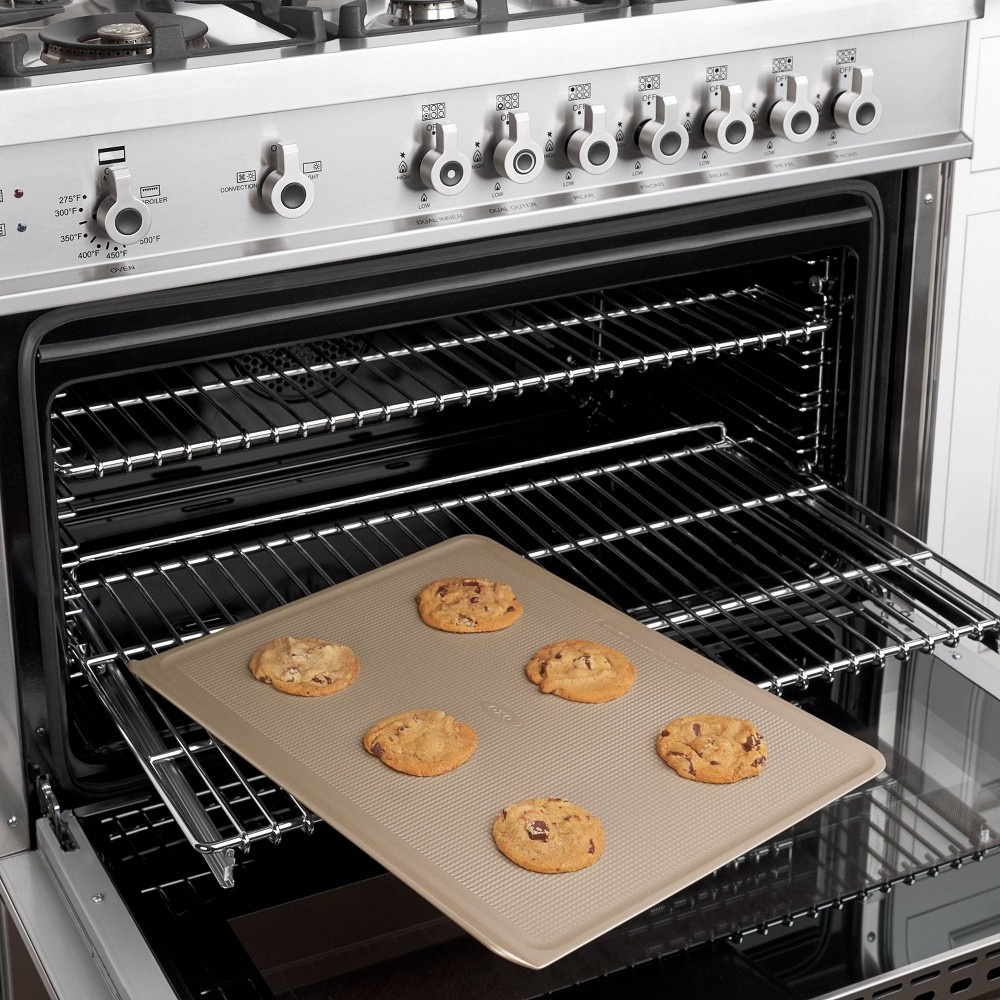 slide 4 of 5, OXO Non-Stick Pro Cookie Sheet, 1 ct