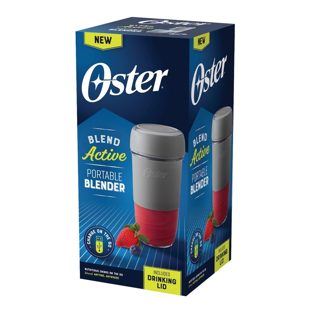Oster Blend Active Rechargeable Portable Blender - Gray 1 ct