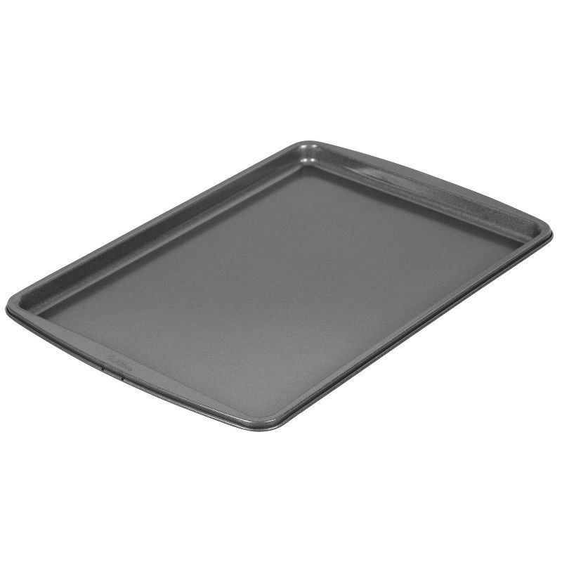 slide 4 of 8, Wilton Ultra Bake Pro 4pc Bakeware Set: Nonstick Carbon Steel Baking Pan & Sheet, Dishwasher-Safe, Silver, 4 ct