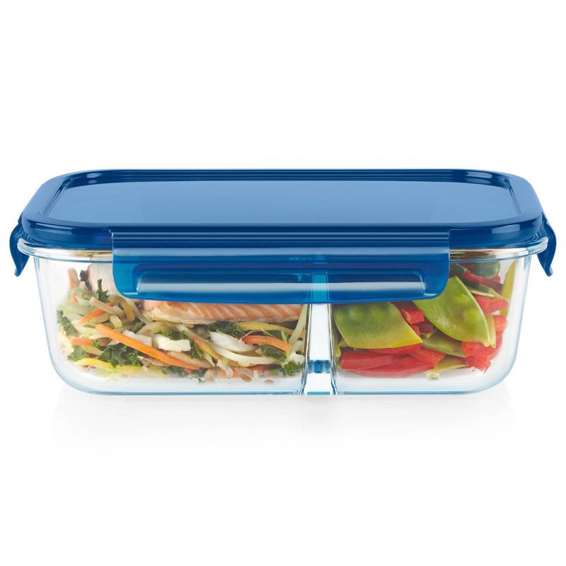 slide 2 of 5, Pyrex MealBox 5.5 Cup Rectangular Glass Food Storage, 1 ct