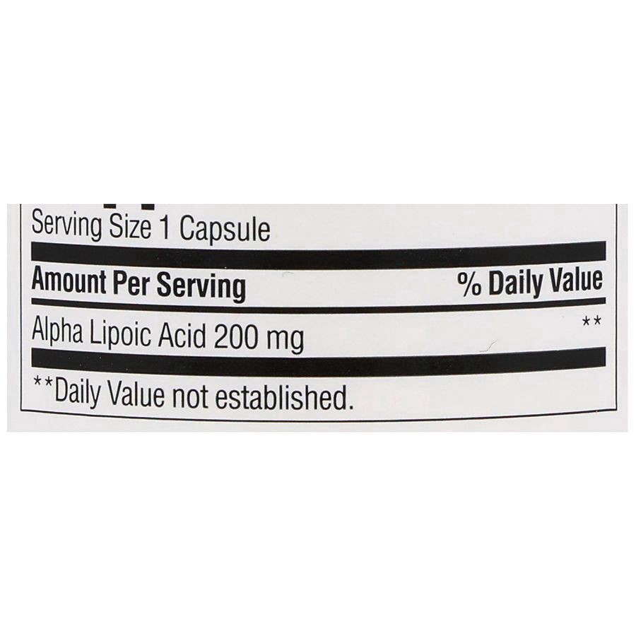 slide 3 of 5, Walgreens Alpha Lipoic Acid 200 mg Capsules, 30 ct