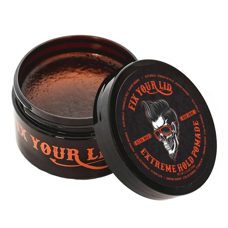 slide 3 of 7, Fix Your Lid Extreme Hold Pomade 3.75oz, 3.75 oz