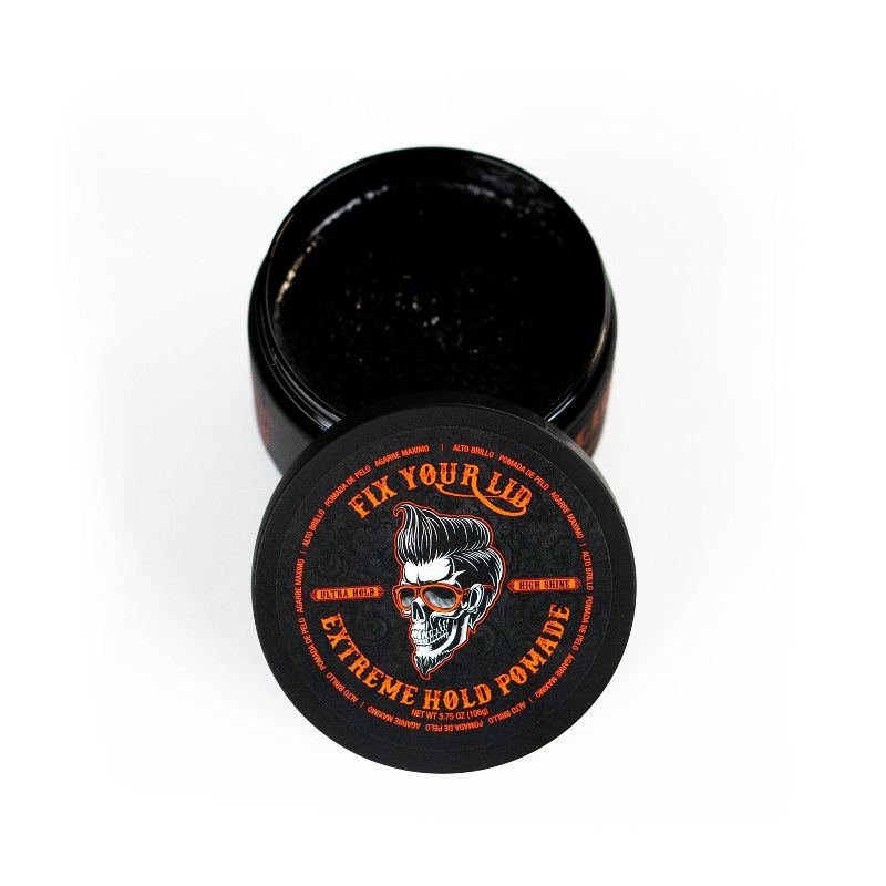 slide 4 of 6, Fix Your Lid Extreme Hold Pomade 3.75oz, 3.75 oz